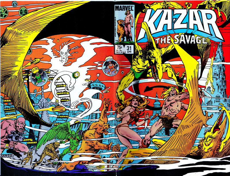 Cover for Ka-Zar the Savage (Marvel, 1981 series) #31