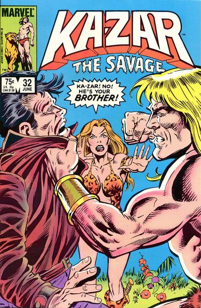 Cover for Ka-Zar the Savage (Marvel, 1981 series) #32