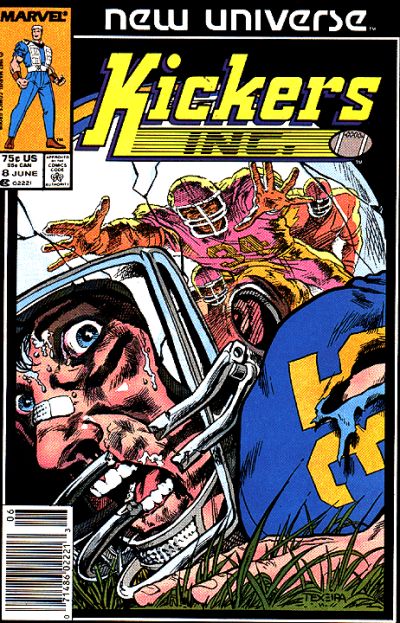 Cover for Kickers, Inc. (Marvel, 1986 series) #8 [Newsstand]