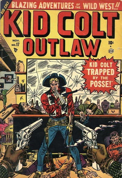 Cover for Kid Colt Outlaw (Marvel, 1949 series) #17