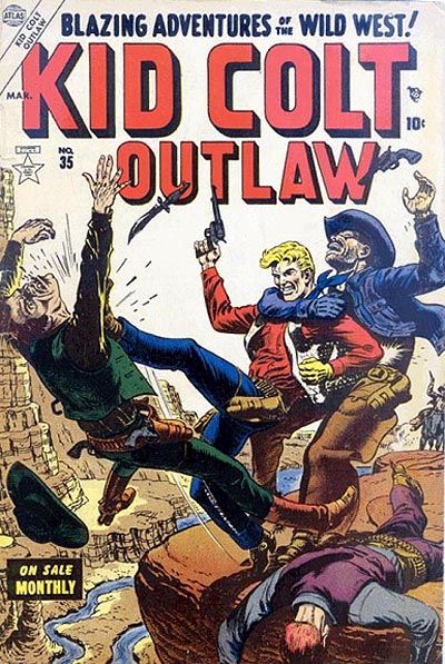 Cover for Kid Colt Outlaw (Marvel, 1949 series) #35