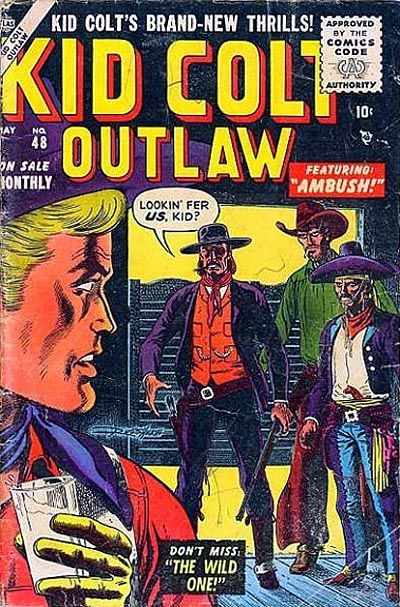 Cover for Kid Colt Outlaw (Marvel, 1949 series) #48