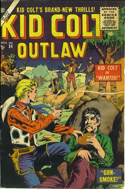 Cover for Kid Colt Outlaw (Marvel, 1949 series) #54