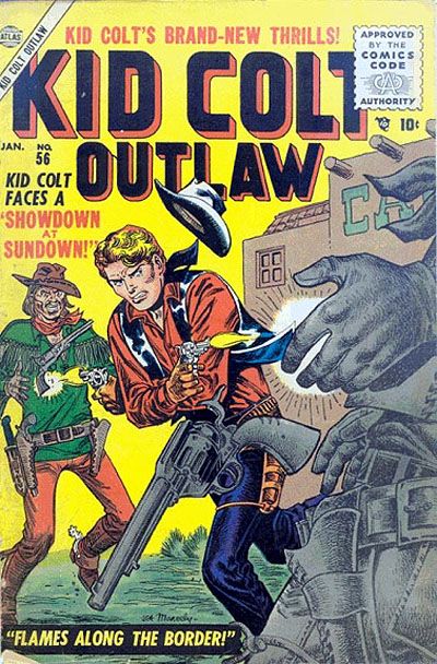 Cover for Kid Colt Outlaw (Marvel, 1949 series) #56