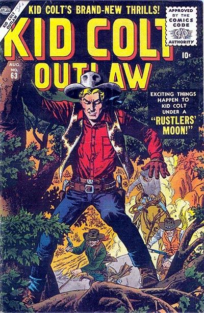 Cover for Kid Colt Outlaw (Marvel, 1949 series) #63