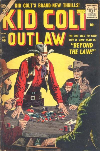 Cover for Kid Colt Outlaw (Marvel, 1949 series) #66