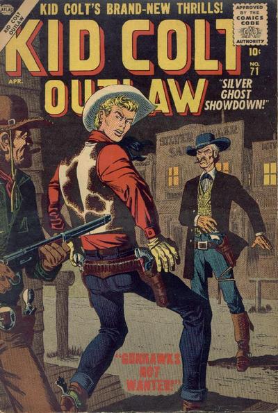 Cover for Kid Colt Outlaw (Marvel, 1949 series) #71