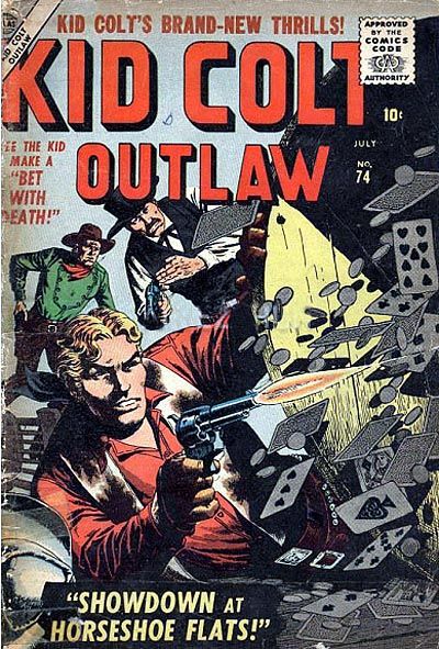 Cover for Kid Colt Outlaw (Marvel, 1949 series) #74