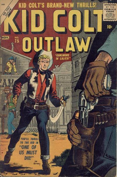 Cover for Kid Colt Outlaw (Marvel, 1949 series) #75