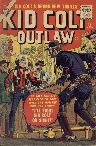 Cover for Kid Colt Outlaw (Marvel, 1949 series) #77