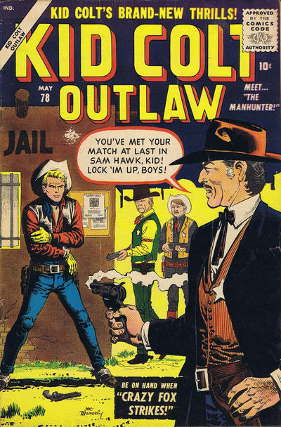Cover for Kid Colt Outlaw (Marvel, 1949 series) #78