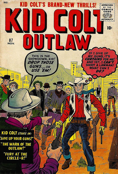 Cover for Kid Colt Outlaw (Marvel, 1949 series) #87