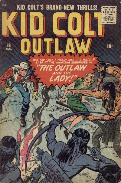 Cover for Kid Colt Outlaw (Marvel, 1949 series) #88