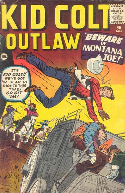 Cover for Kid Colt Outlaw (Marvel, 1949 series) #96