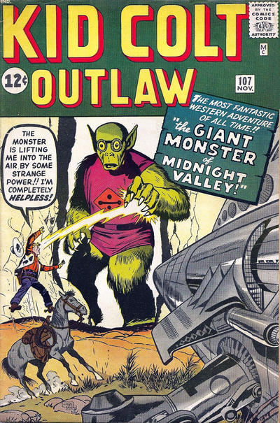 Cover for Kid Colt Outlaw (Marvel, 1949 series) #107