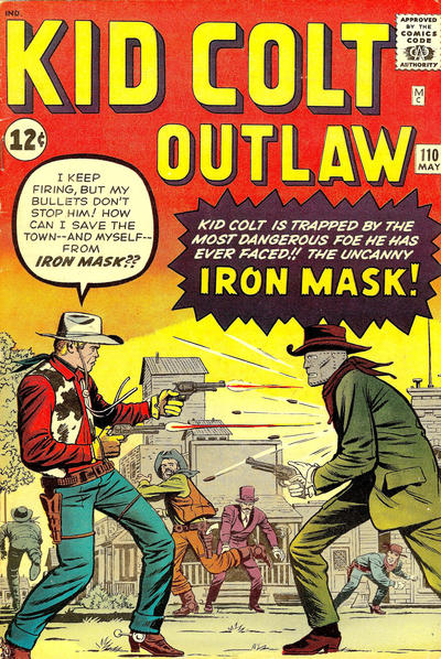 Cover for Kid Colt Outlaw (Marvel, 1949 series) #110