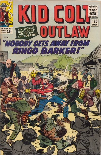 Cover for Kid Colt Outlaw (Marvel, 1949 series) #123