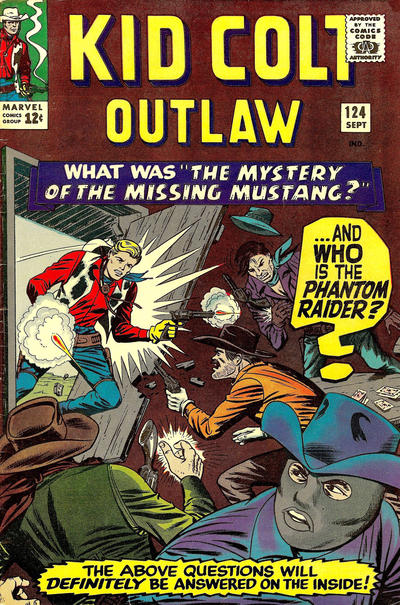 Cover for Kid Colt Outlaw (Marvel, 1949 series) #124