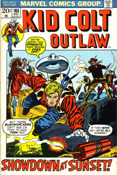 Cover for Kid Colt Outlaw (Marvel, 1949 series) #165