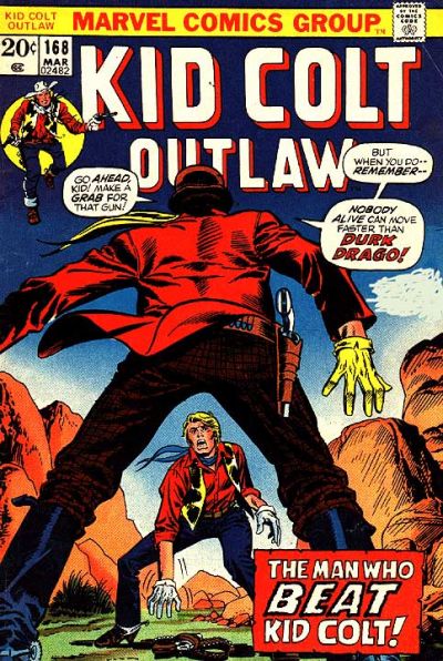 Cover for Kid Colt Outlaw (Marvel, 1949 series) #168