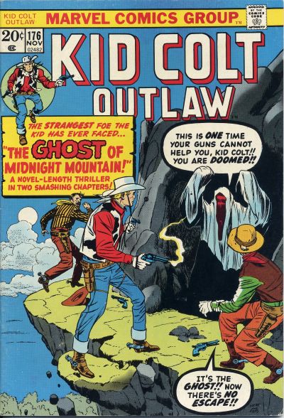 Cover for Kid Colt Outlaw (Marvel, 1949 series) #176