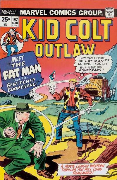 Cover for Kid Colt Outlaw (Marvel, 1949 series) #192
