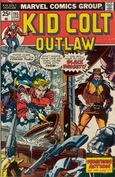 Cover for Kid Colt Outlaw (Marvel, 1949 series) #195