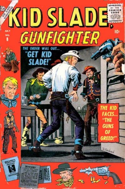 Cover for Kid Slade, Gunfighter (Marvel, 1957 series) #8