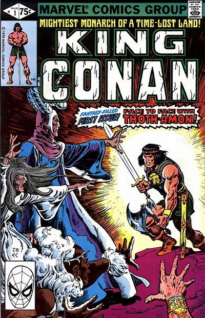 Cover for King Conan (Marvel, 1980 series) #1 [Direct]