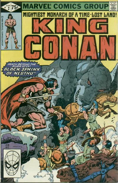 Cover for King Conan (Marvel, 1980 series) #2 [Direct]