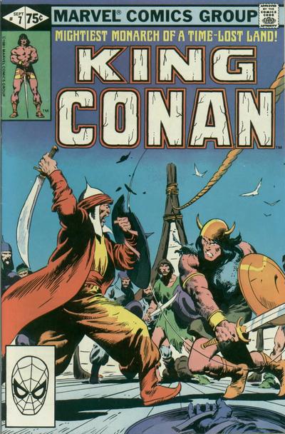 Cover for King Conan (Marvel, 1980 series) #7 [Direct]