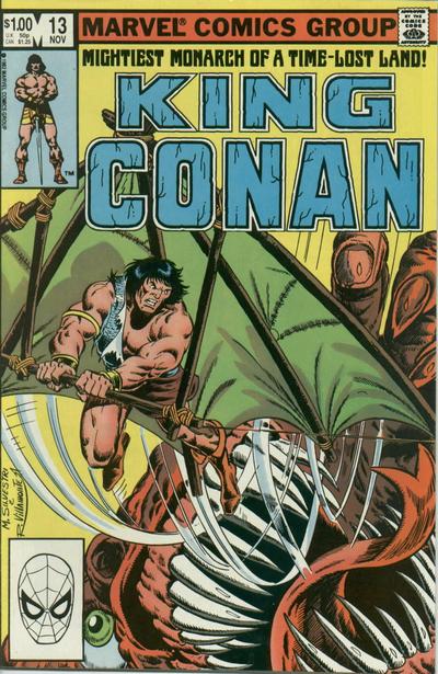 Cover for King Conan (Marvel, 1980 series) #13 [Direct]