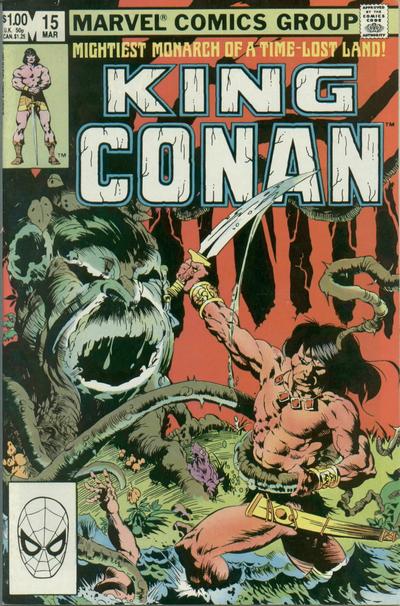 Cover for King Conan (Marvel, 1980 series) #15 [Direct]