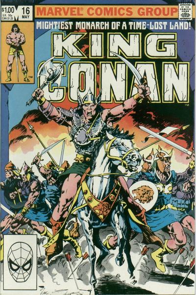 Cover for King Conan (Marvel, 1980 series) #16 [Direct]