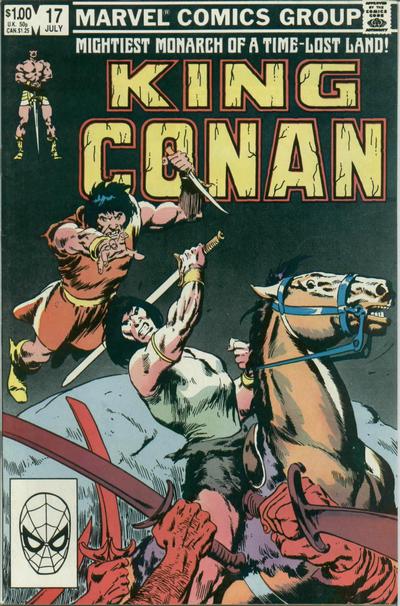 Cover for King Conan (Marvel, 1980 series) #17 [Direct]