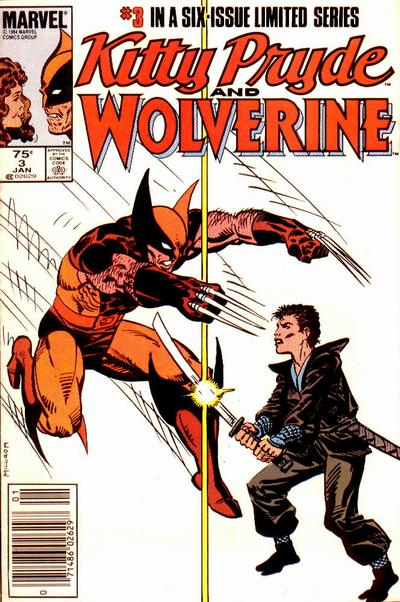 Cover for Kitty Pryde and Wolverine (Marvel, 1984 series) #3 [Newsstand]
