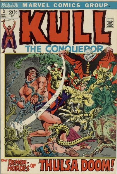 Cover for Kull, the Conqueror (Marvel, 1971 series) #3