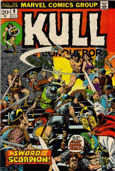 Cover for Kull, the Conqueror (Marvel, 1971 series) #9 [Regular Edition]