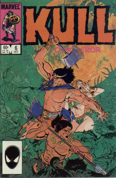 Cover for Kull the Conqueror (Marvel, 1983 series) #6 [Direct]