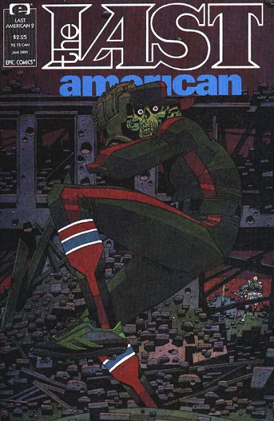 Cover for The Last American (Marvel, 1990 series) #2