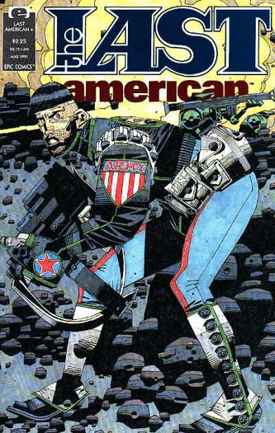 Cover for The Last American (Marvel, 1990 series) #4
