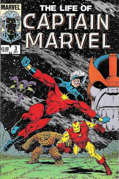 Cover for The Life of Captain Marvel (Marvel, 1985 series) #3