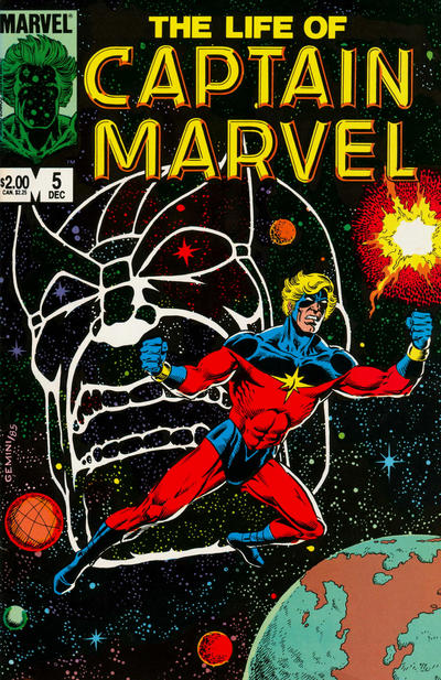 Cover for The Life of Captain Marvel (Marvel, 1985 series) #5