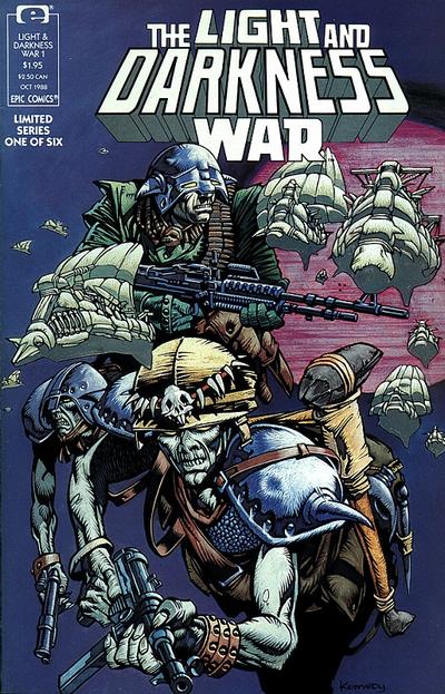 Cover for The Light and Darkness War (Marvel, 1988 series) #1