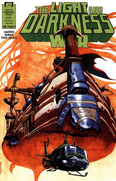 Cover for The Light and Darkness War (Marvel, 1988 series) #2