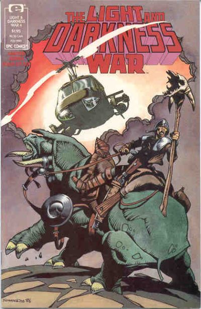 Cover for The Light and Darkness War (Marvel, 1988 series) #4