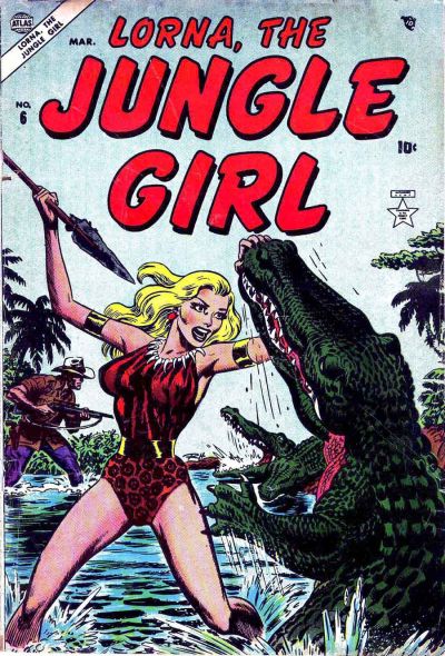 Cover for Lorna the Jungle Girl (Marvel, 1954 series) #6