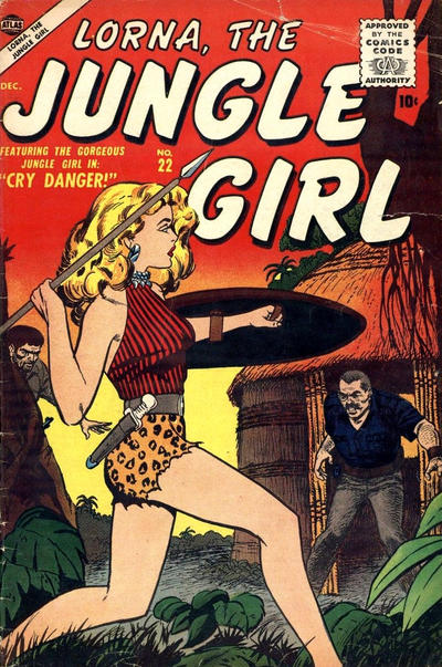 Cover for Lorna the Jungle Girl (Marvel, 1954 series) #22