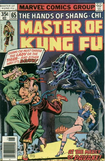 Cover for Master of Kung Fu (Marvel, 1974 series) #65 [Regular]