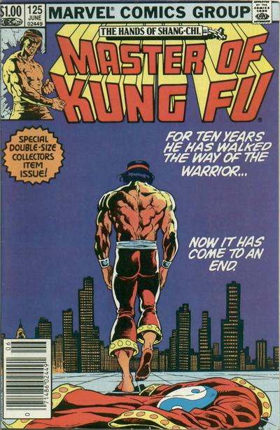 Cover for Master of Kung Fu (Marvel, 1974 series) #125 [Newsstand]